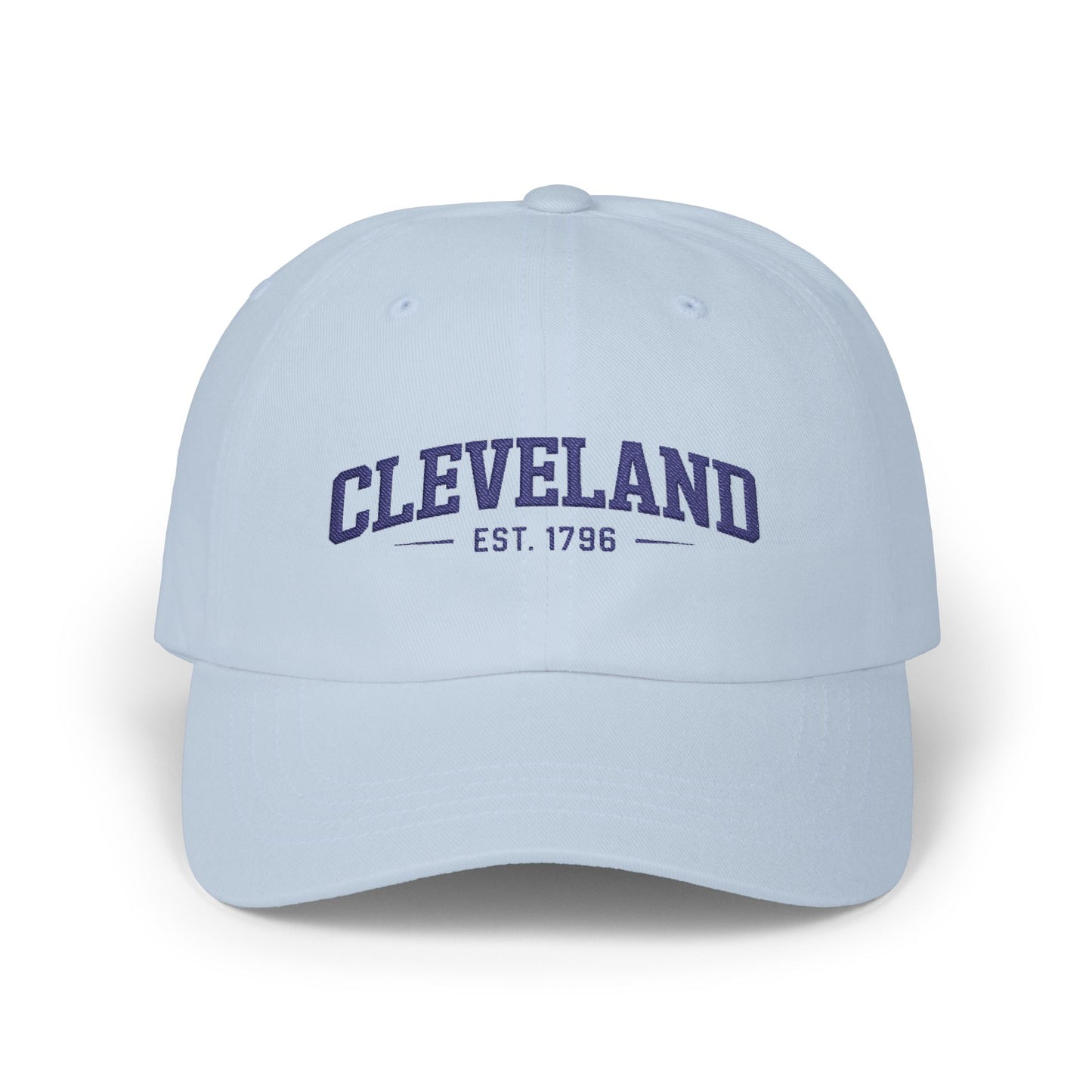 Cleveland Dad Cap – 'CLEVELAND Est. 1796' Embroidered Cotton Baseball Hat