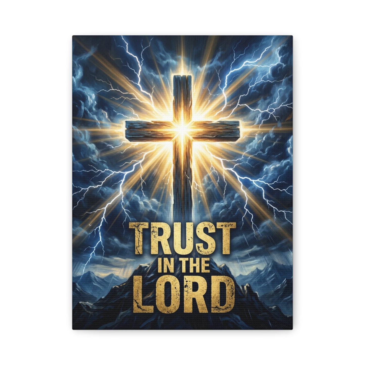 Trust in the Lord Canvas Wall Art