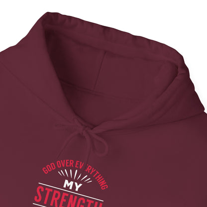 God Over Everything, My Strength My Guide Hoodie