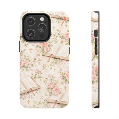 Blooming Blessings Phone Case | Christian Floral iPhone Case