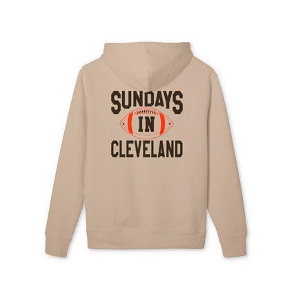 Sundays in Cleveland Football Hoodie — Game Day Cleveland Browns Pullover