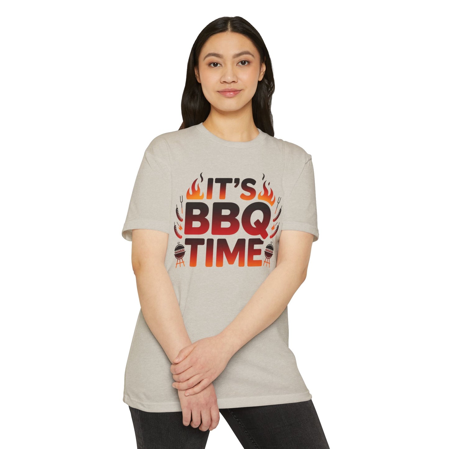 It’s BBQ Time T-Shirt — Grilling Graphic Tee for BBQ Lovers