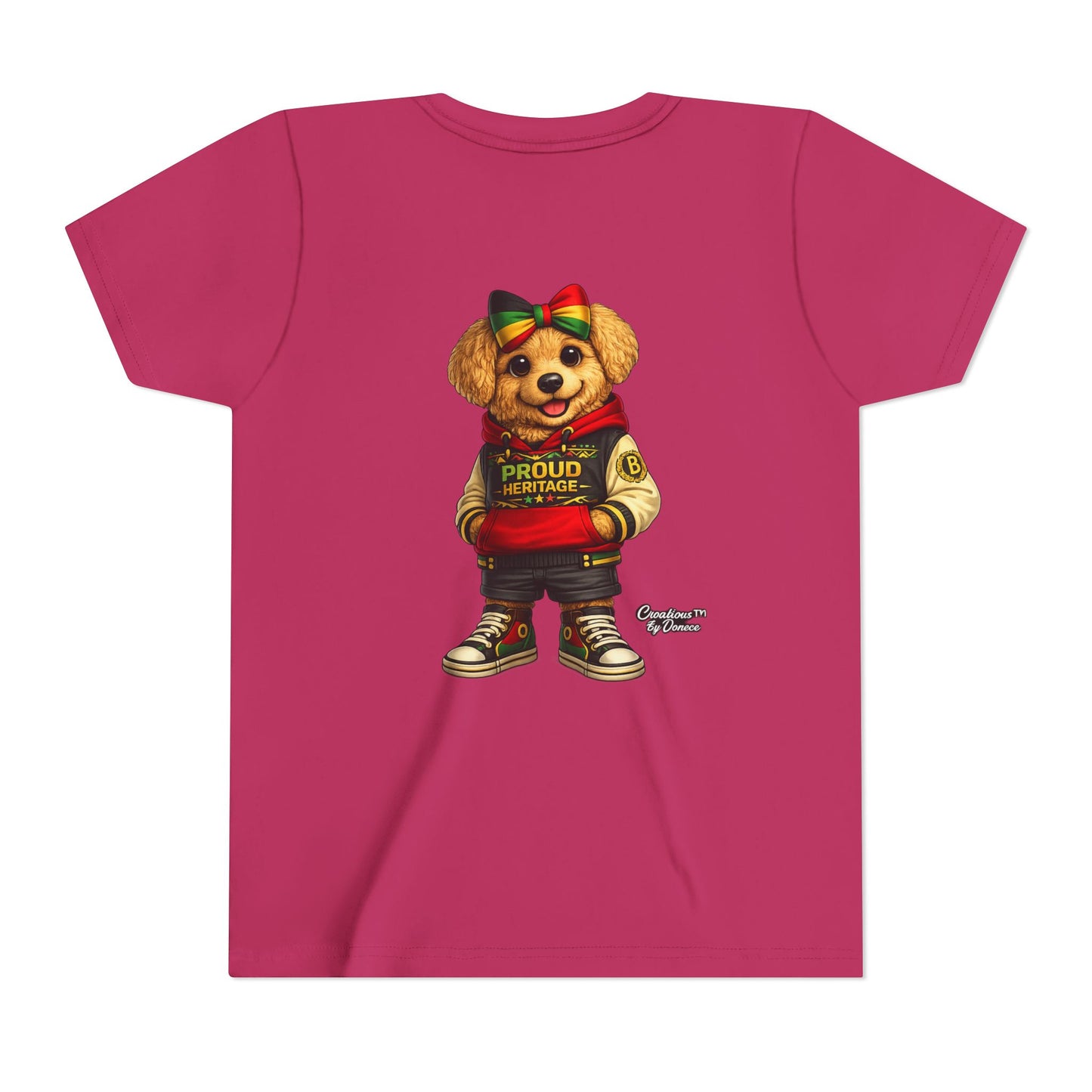 Kids Rasta Bear 'Proud Heritage' Tee