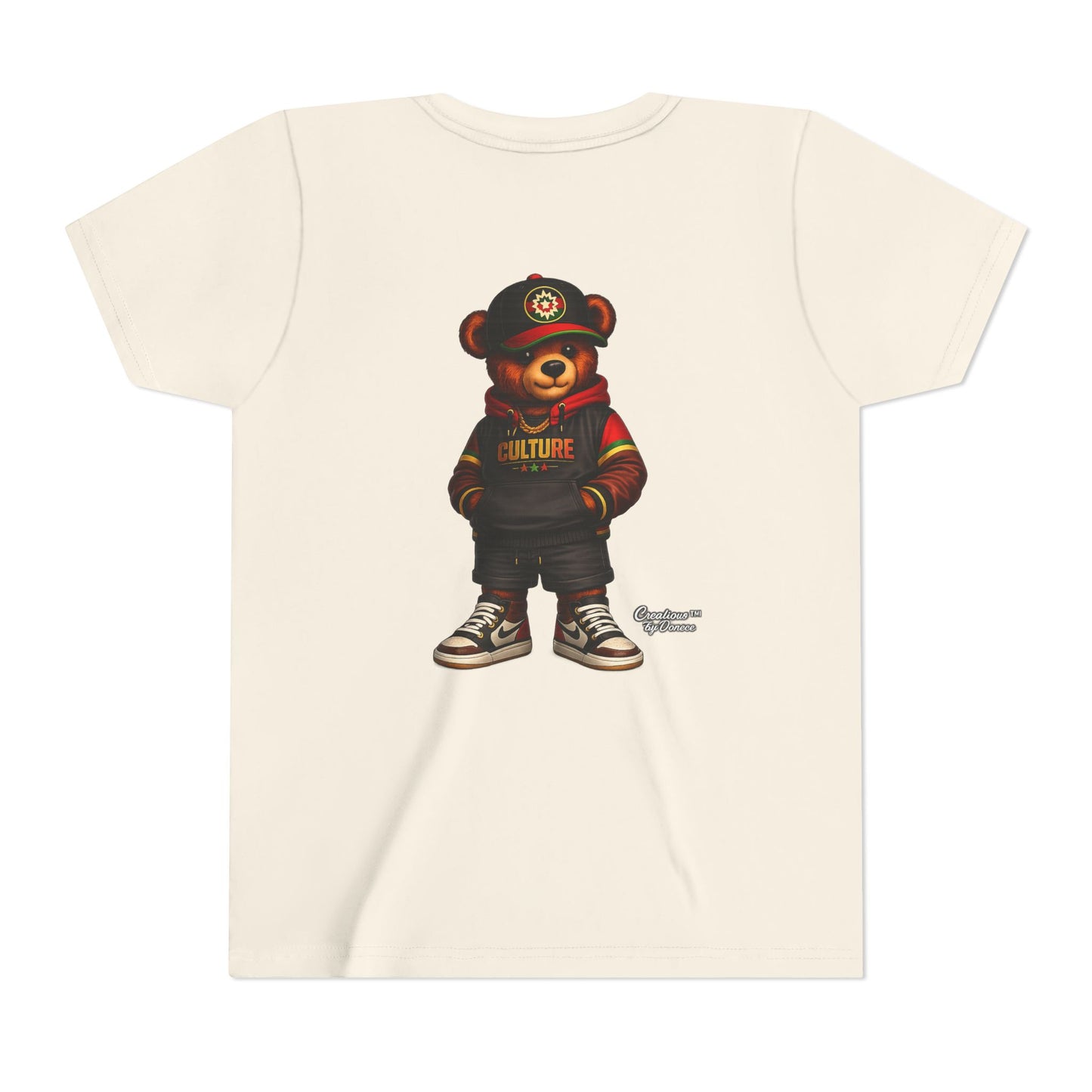 Youth Tee — Urban Bear "Culture" Graphic