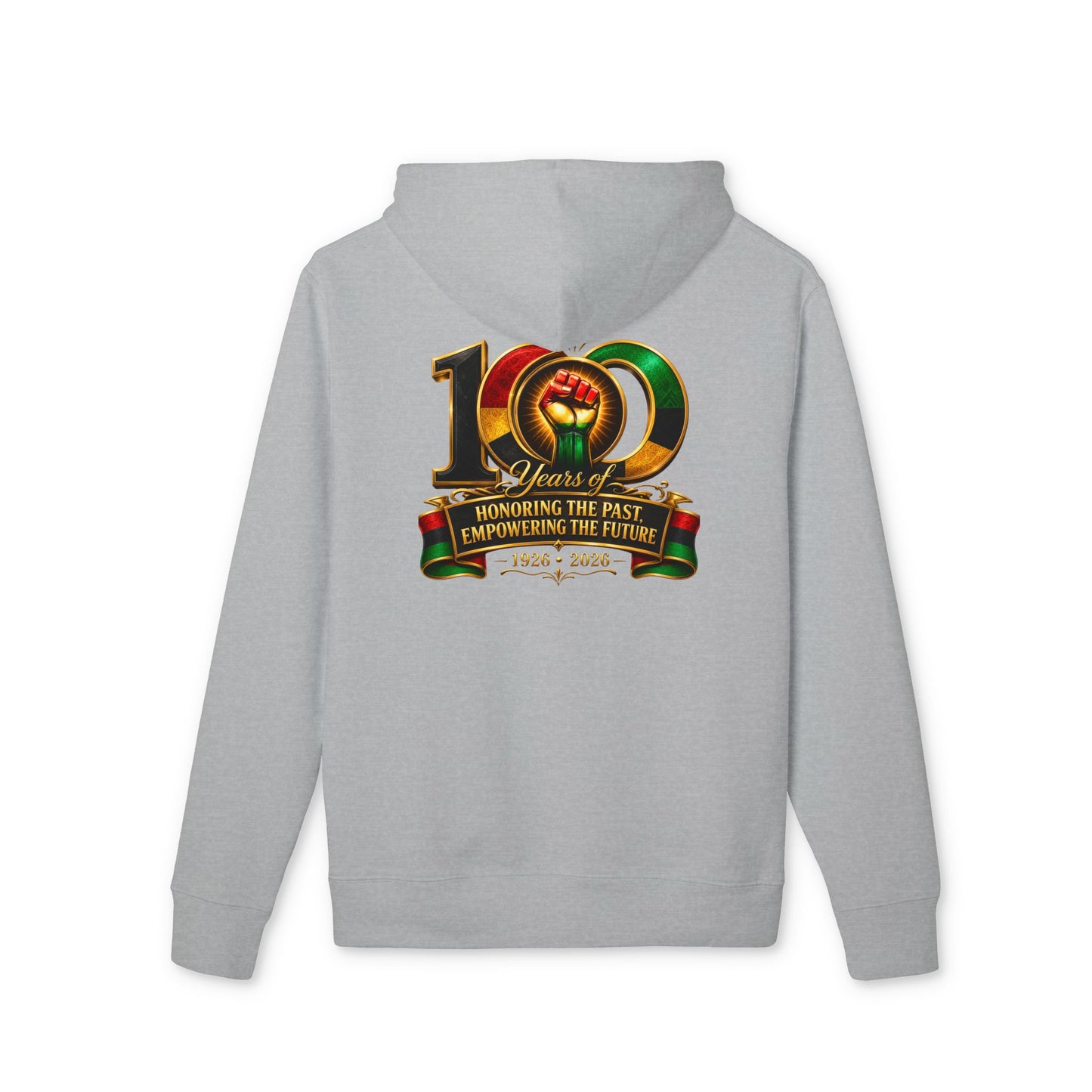 100 Years Commemorative Hoodie - "Honoring the Past, Empowering the Future" Anniversary Sweatshirt