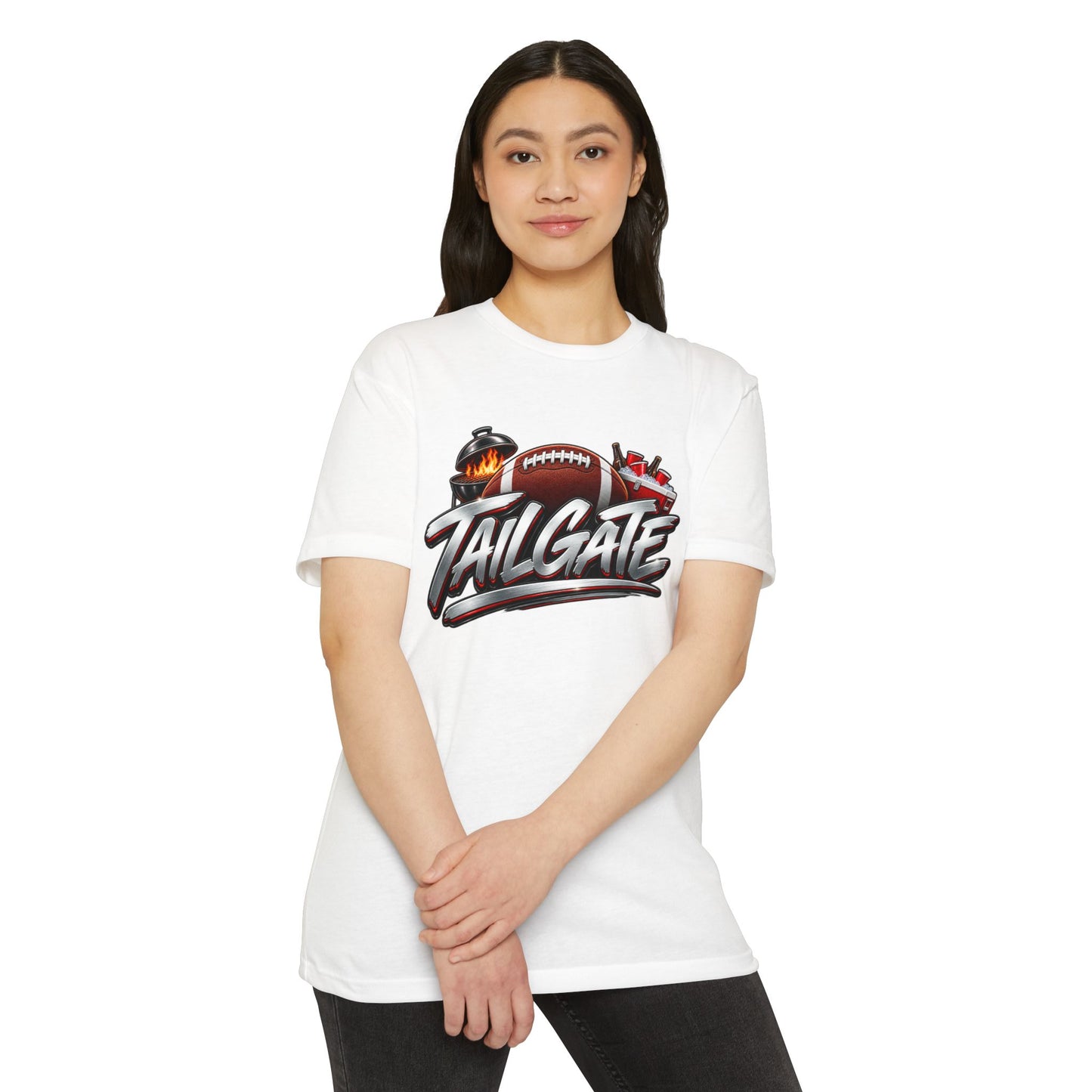Tailgate Football T-Shirt — Tailgate Party Tee for Game Day