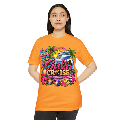 Girls Cruise T-Shirt — Tropical Bachelorette Cruise Shirt