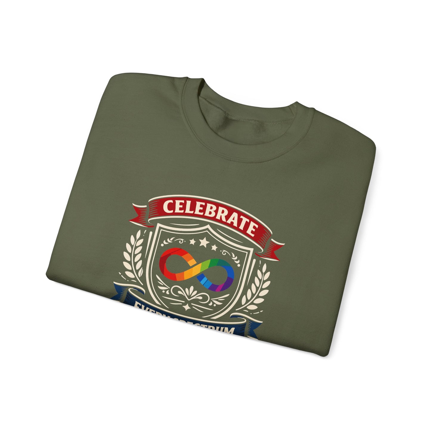 Celebrate Every Spectrum Crewneck Sweatshirt