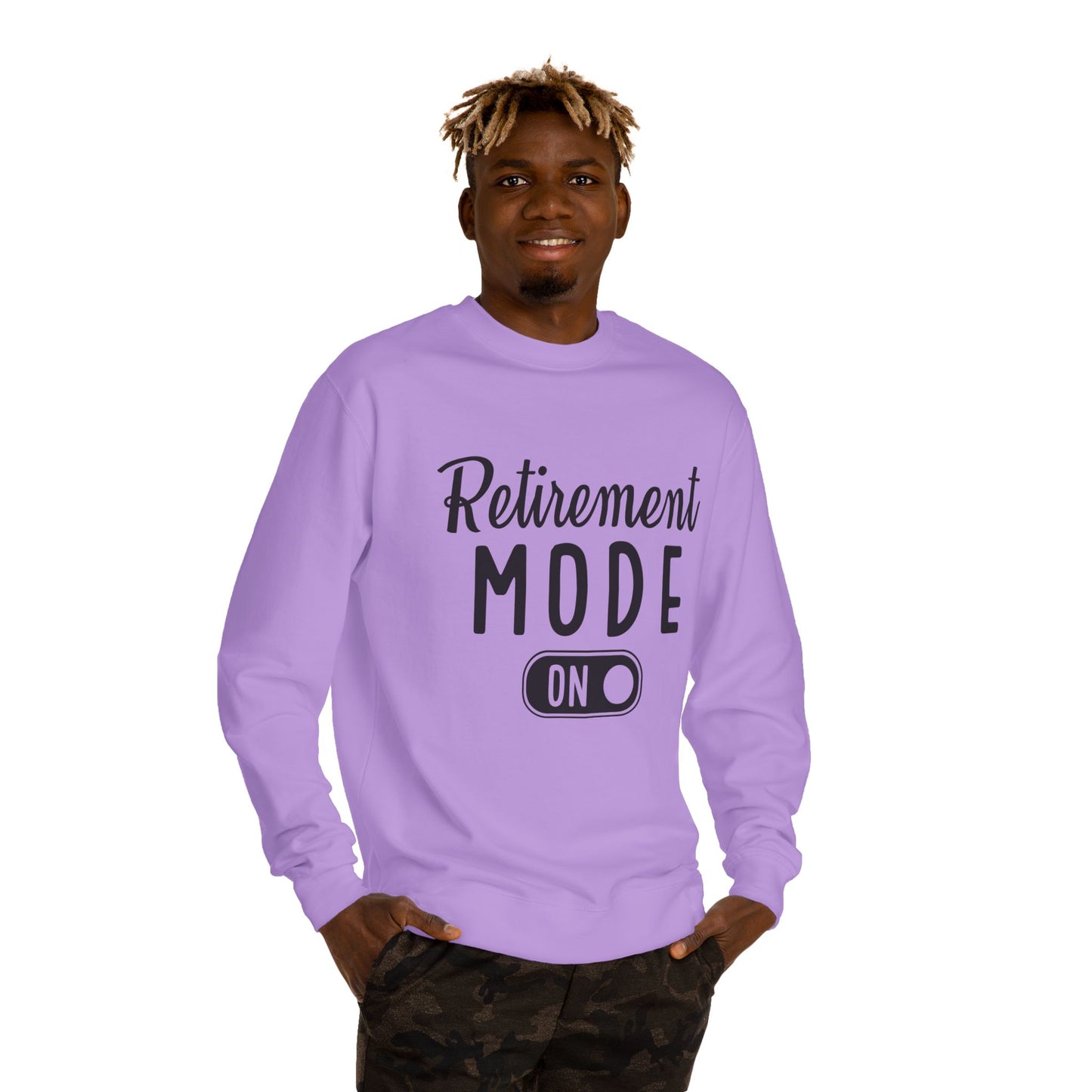 Retirement Mode On Crewneck Sweatshirt