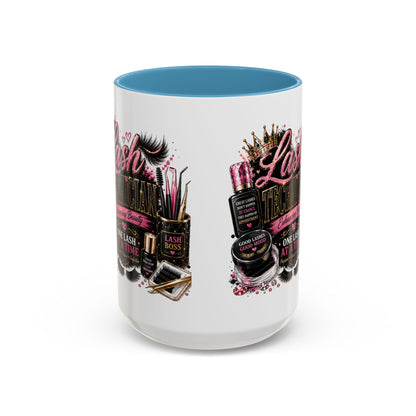 Lash Technician Coffee Mug — "Lash Technician: One Lash at a Time" Accent Mug