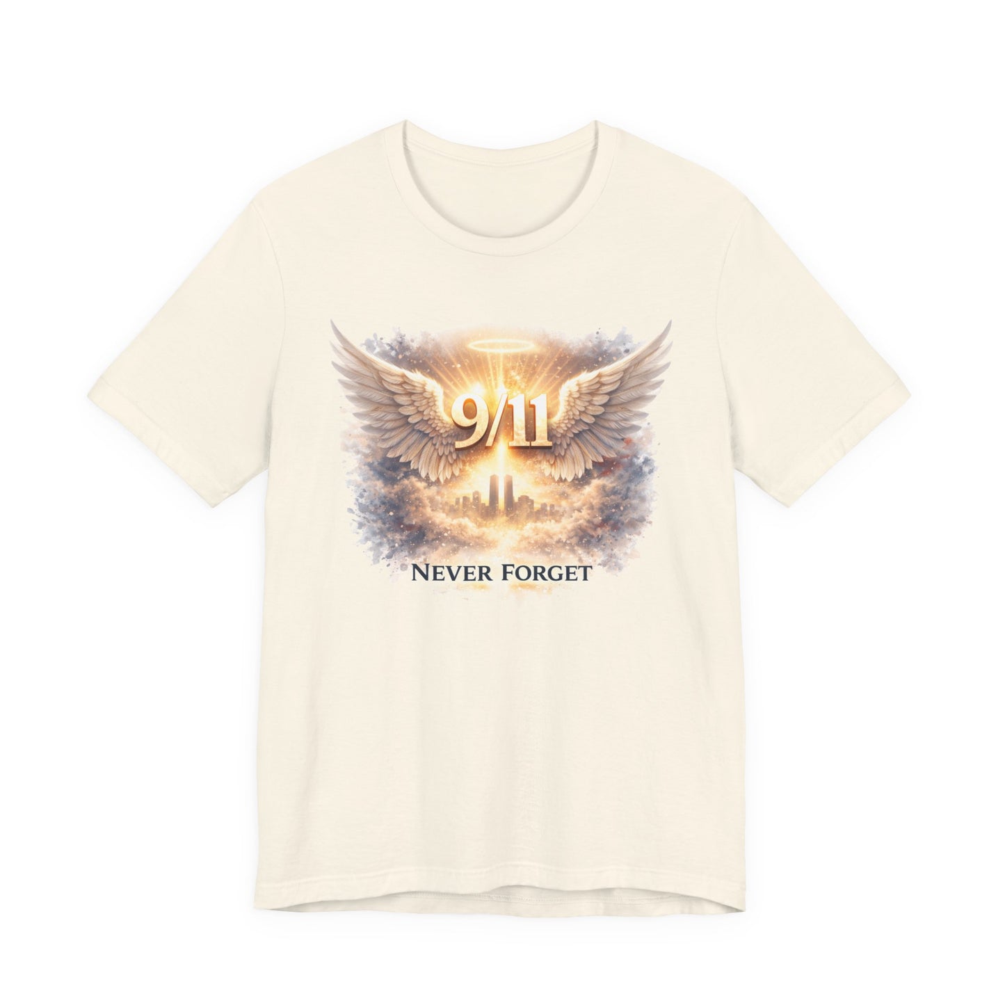 9/11 Never Forget T-Shirt — Memorial Tribute Tee