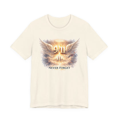 9/11 Never Forget T-Shirt — Memorial Tribute Tee