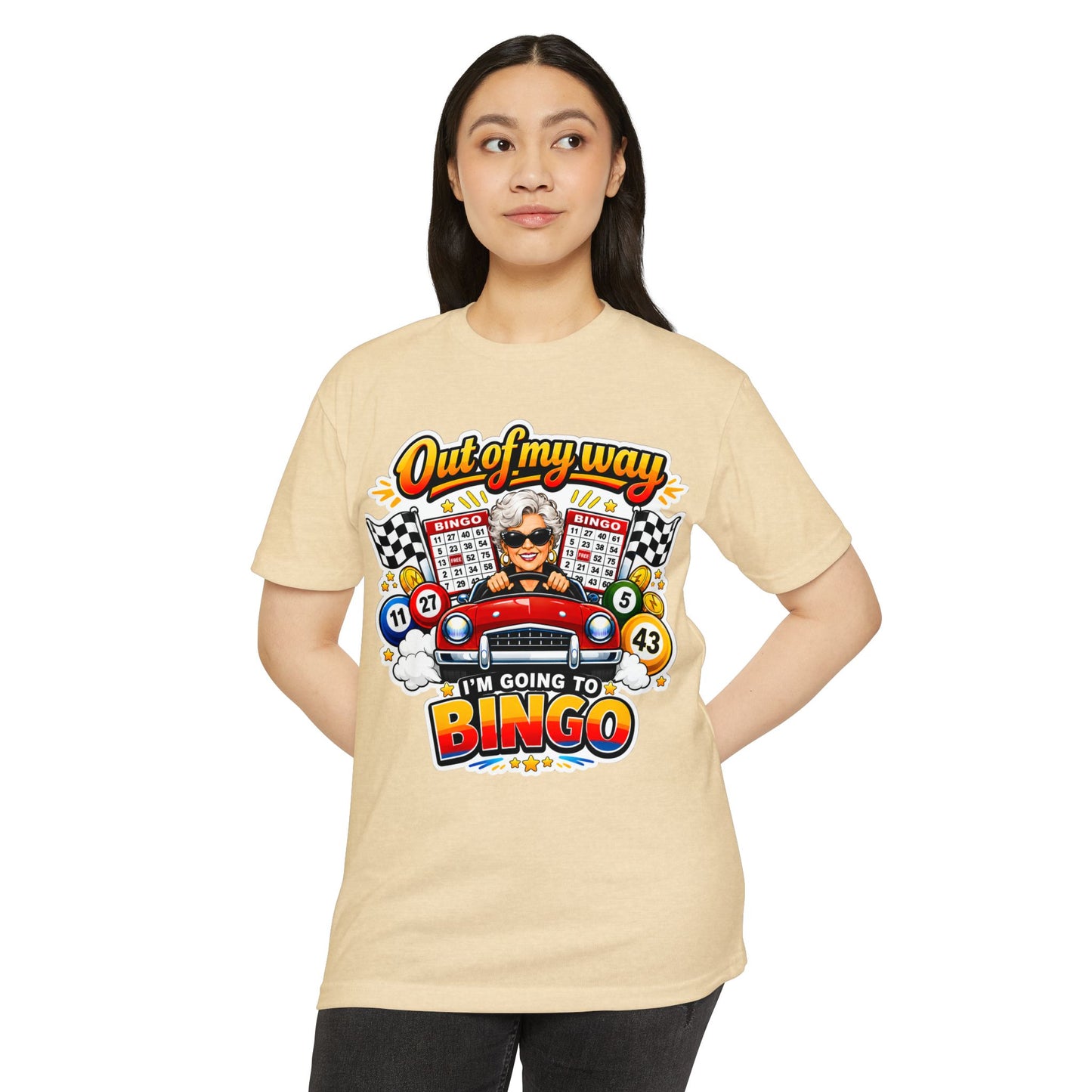 I'm Going to Bingo T-Shirt — Retro Bingo Lover Tee