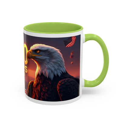 250 Years 1776–2026 Eagle Coffee Mug — Patriotic Anniversary 250th USA Celebration