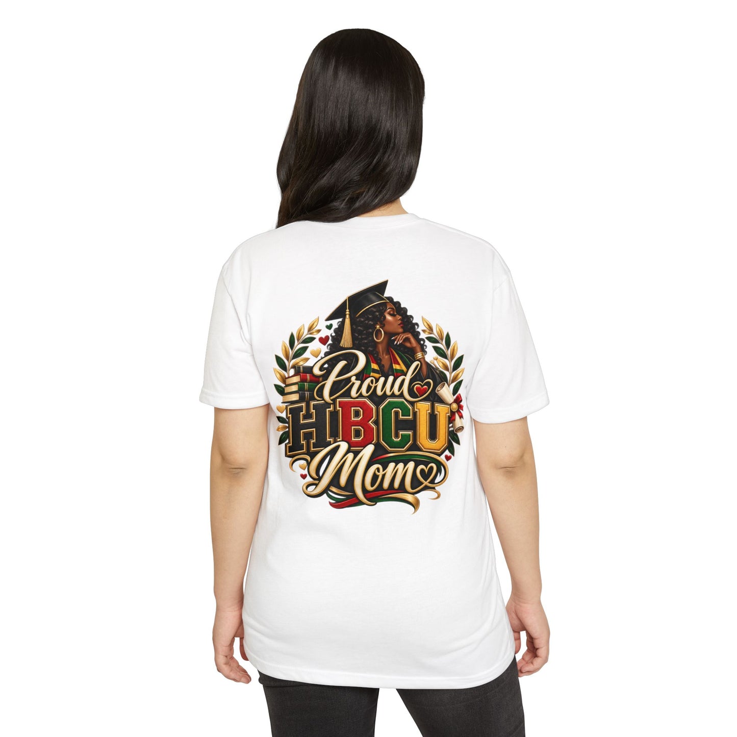 Proud HBCU Mom T-Shirt — Black Graduate Mom Shirt (Graduation Gift)