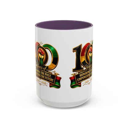 100 Years Commemorative Coffee Mug — "Honoring the Past, Empowering the Future"