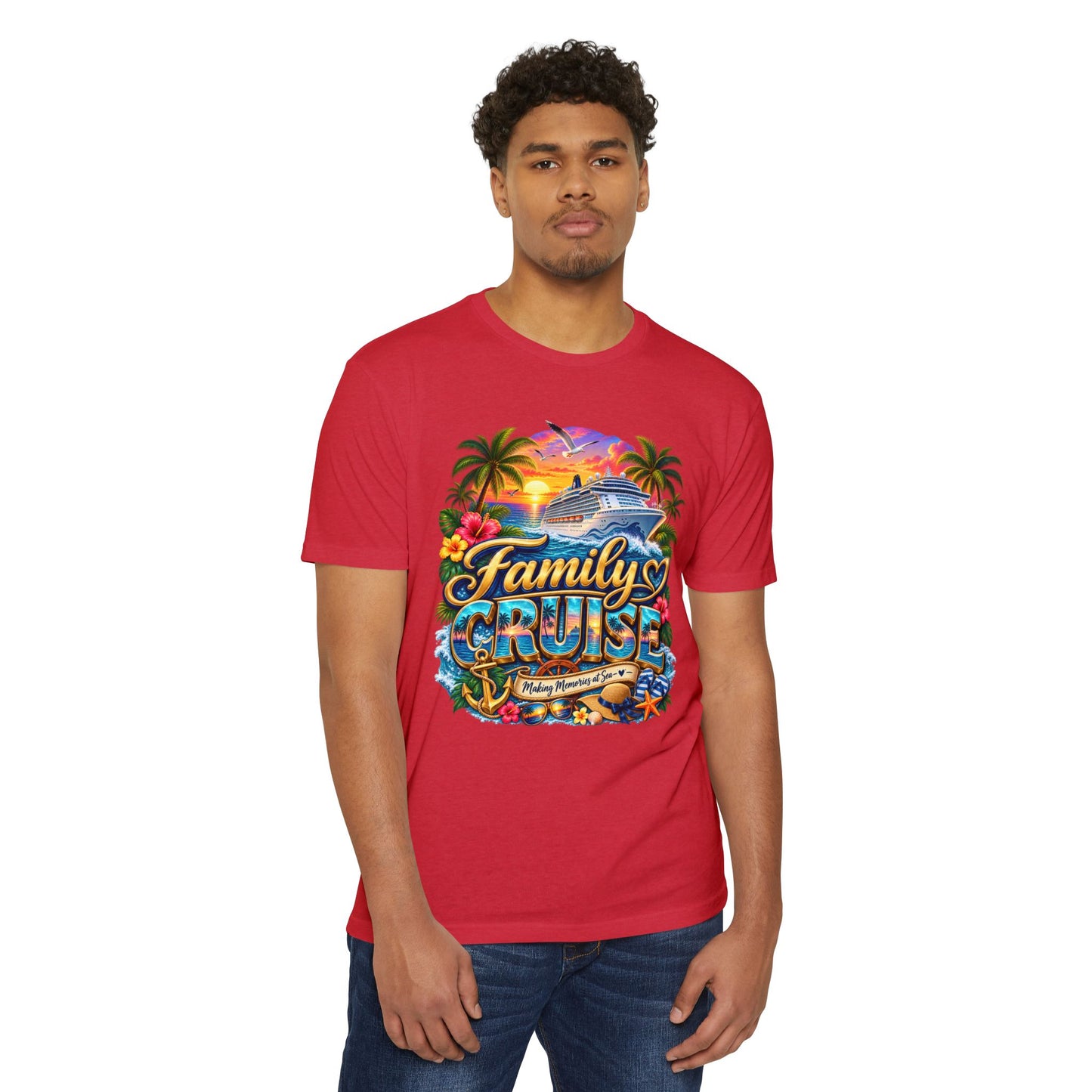 Family Cruise T-Shirt — Tropical Vacation Crew Cruise Shirt