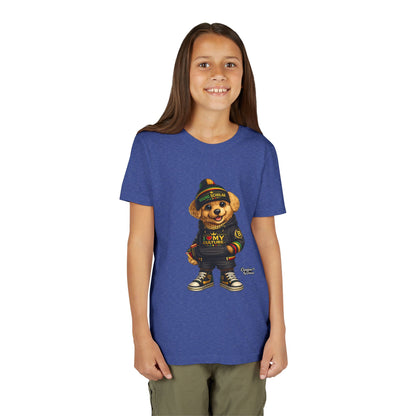 Youth Bear Graphic Tee – "I Love My Culture" Urban Streetwear
