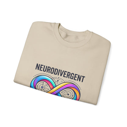 Neurodivergent and Proud Sweatshirt | autistic pride, identity-first