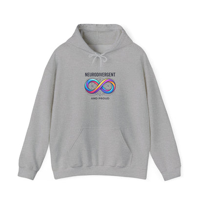 Neurodivergent Infinity Logo Hoodie | autistic pride, affirming