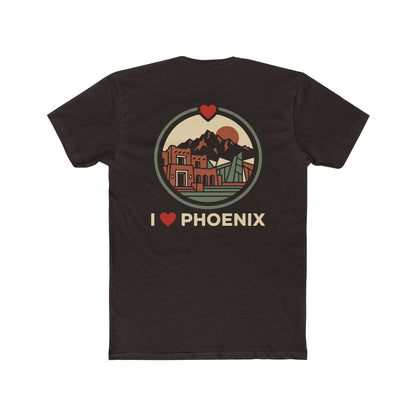 I  Phoenix Retro Skyline Tee — Vintage Arizona City Pride T-Shirt