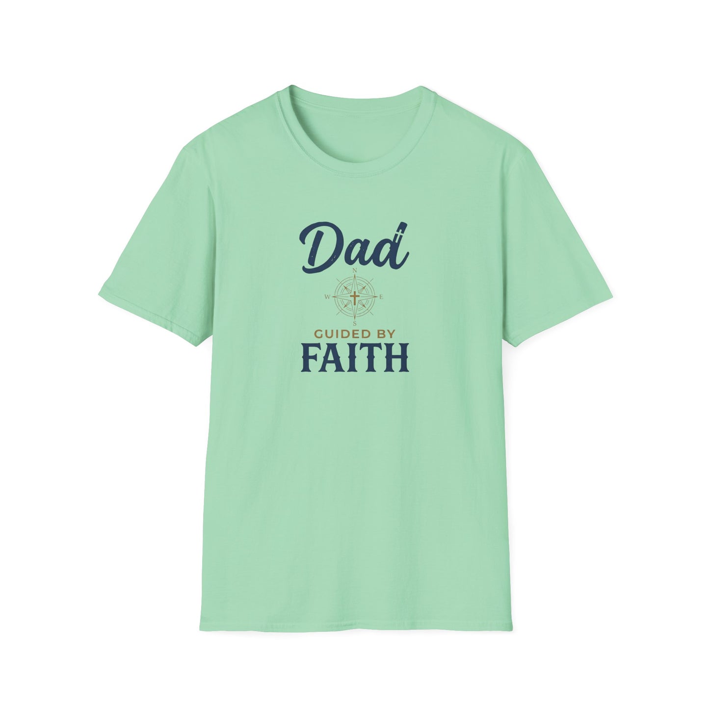 Dad Guided by Faith T-Shirt