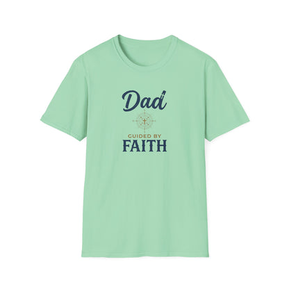 Dad Guided by Faith T-Shirt