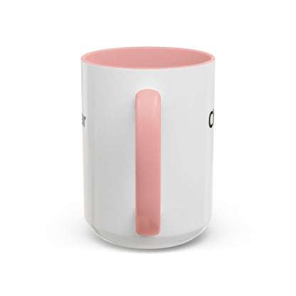 Coffee Mug — “Checking My Blood Sugar Like It’s My Job” Accent Mug (11/15 oz)