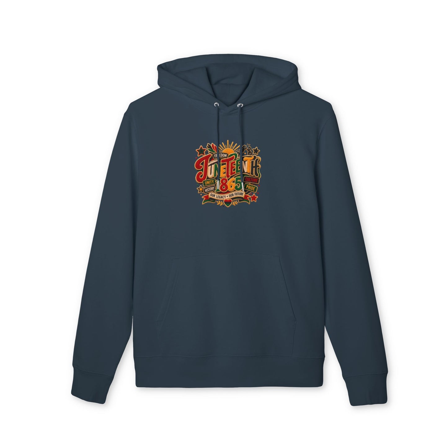 Juneteenth 1865 Hoodie – Celebration Graphic Pullover