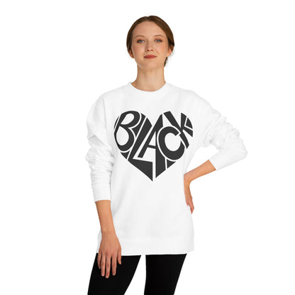 Black Heart Crewneck Sweatshirt