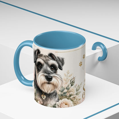 Life Is Better With a Miniature Schnauzer Accent Coffee Mug