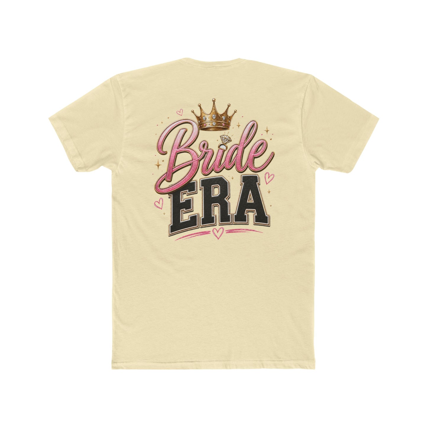 Bride Era T-Shirt — Bridal Party Bachelorette Tee with Crown Design