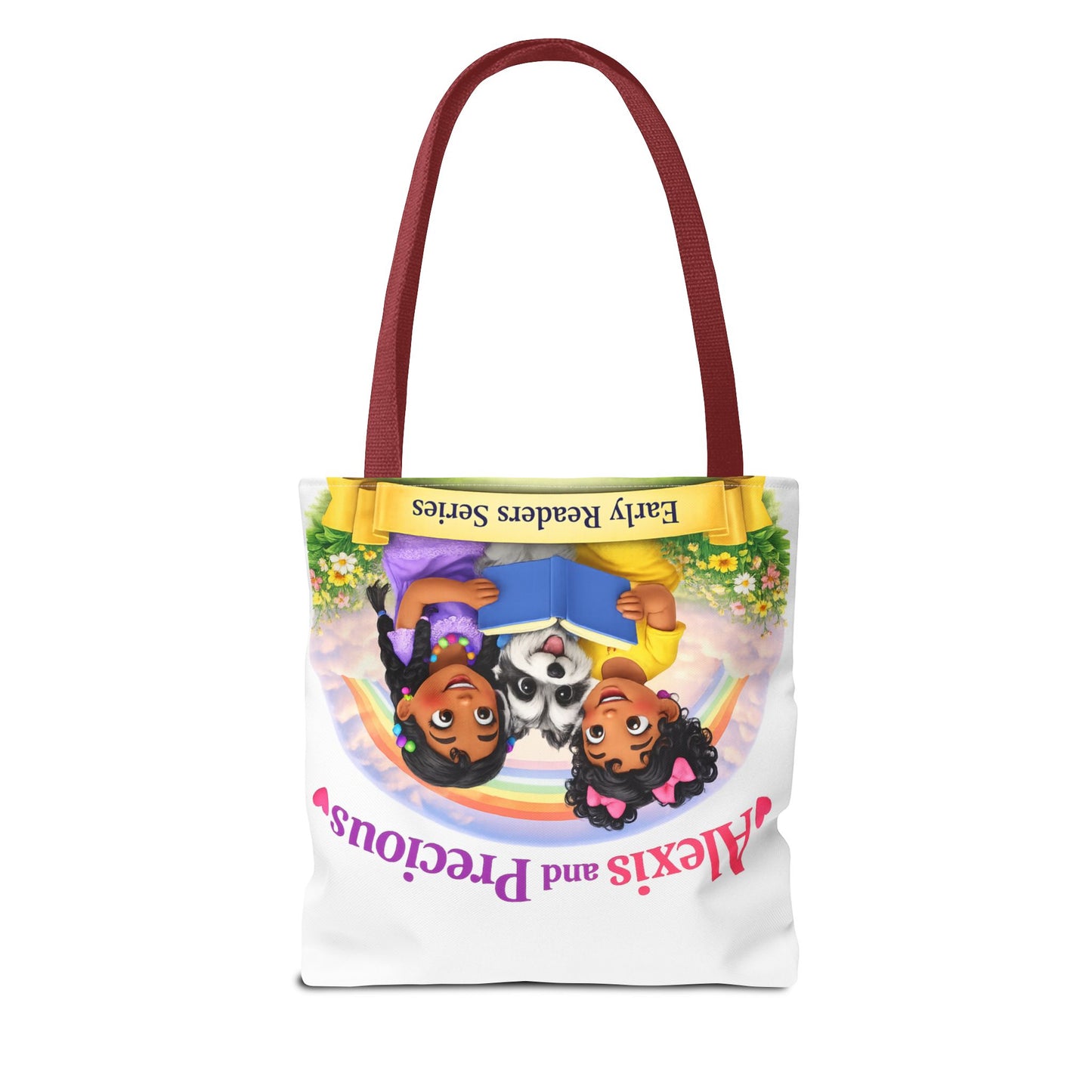 Children's Tote Bag – "Alexis and Precious" Early Readers Book Design
