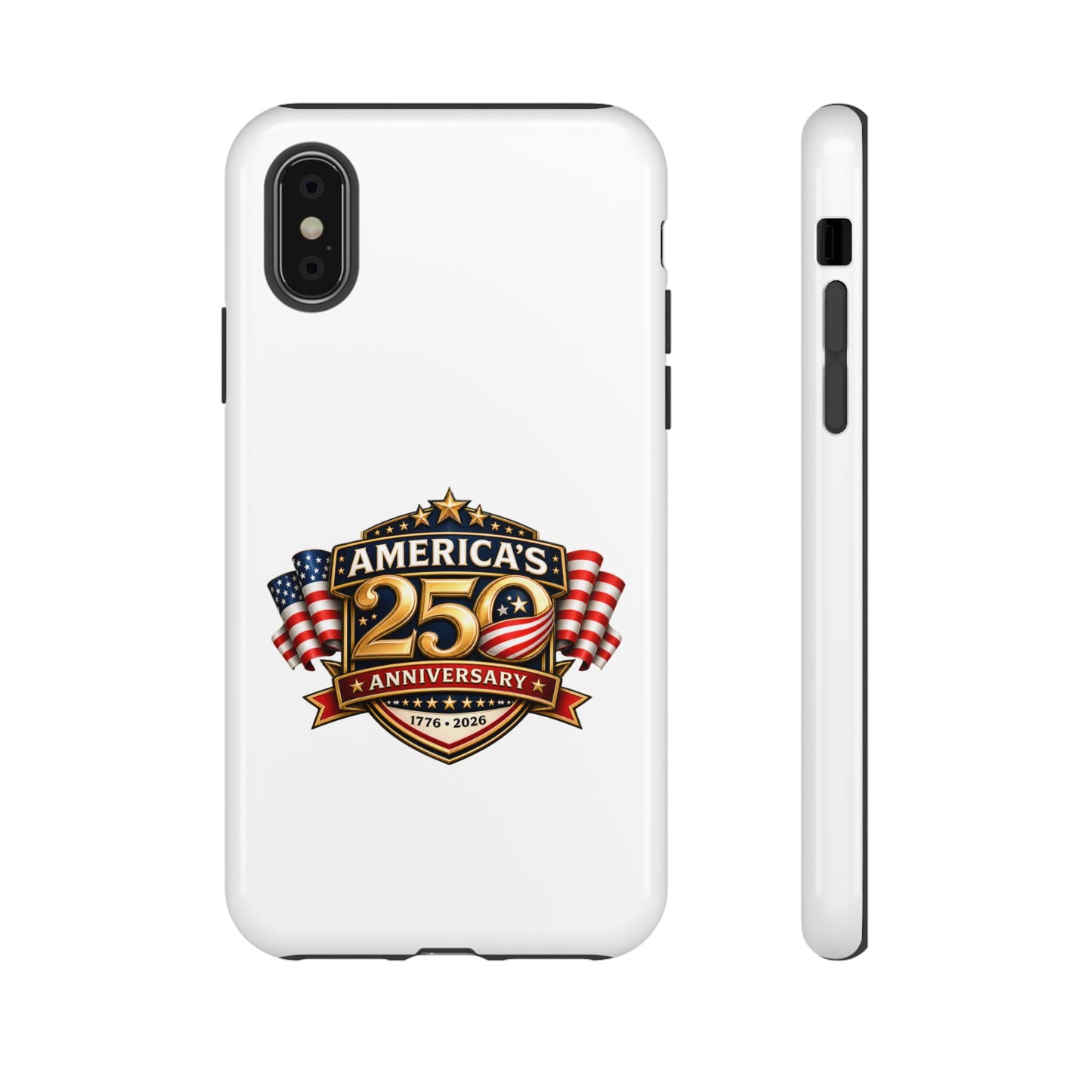 25th Anniversary Patriotic Phone Case — America’s Celebration Design