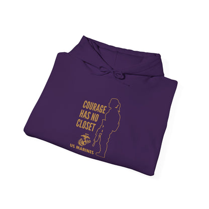 Courage Has No Closet US Marines Hoodie