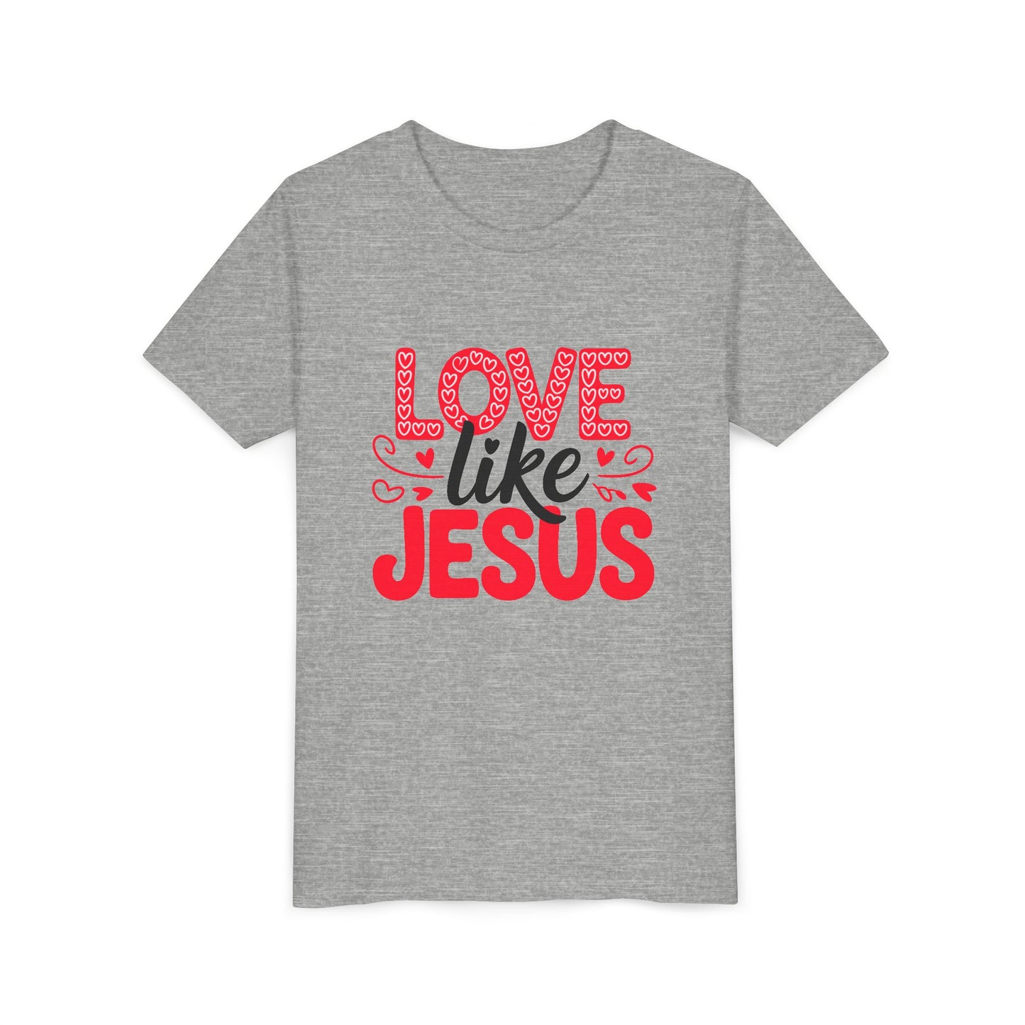 Youth Tee - "Love Like Jesus" Christian Kids Shirt