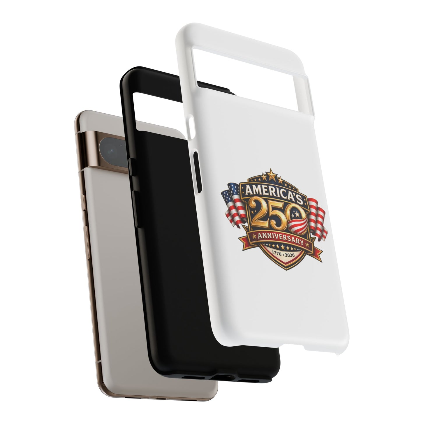 25th Anniversary Patriotic Phone Case — America’s Celebration Design