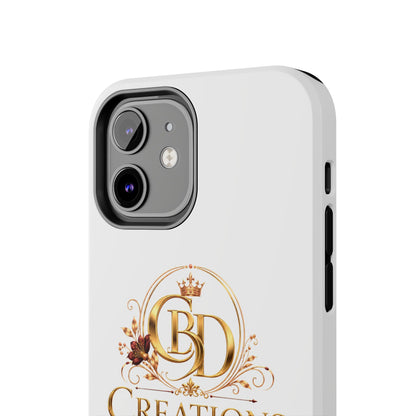 BD Creations By Donece Elegant Logo Tough Phone Case — Protective iPhone Cover