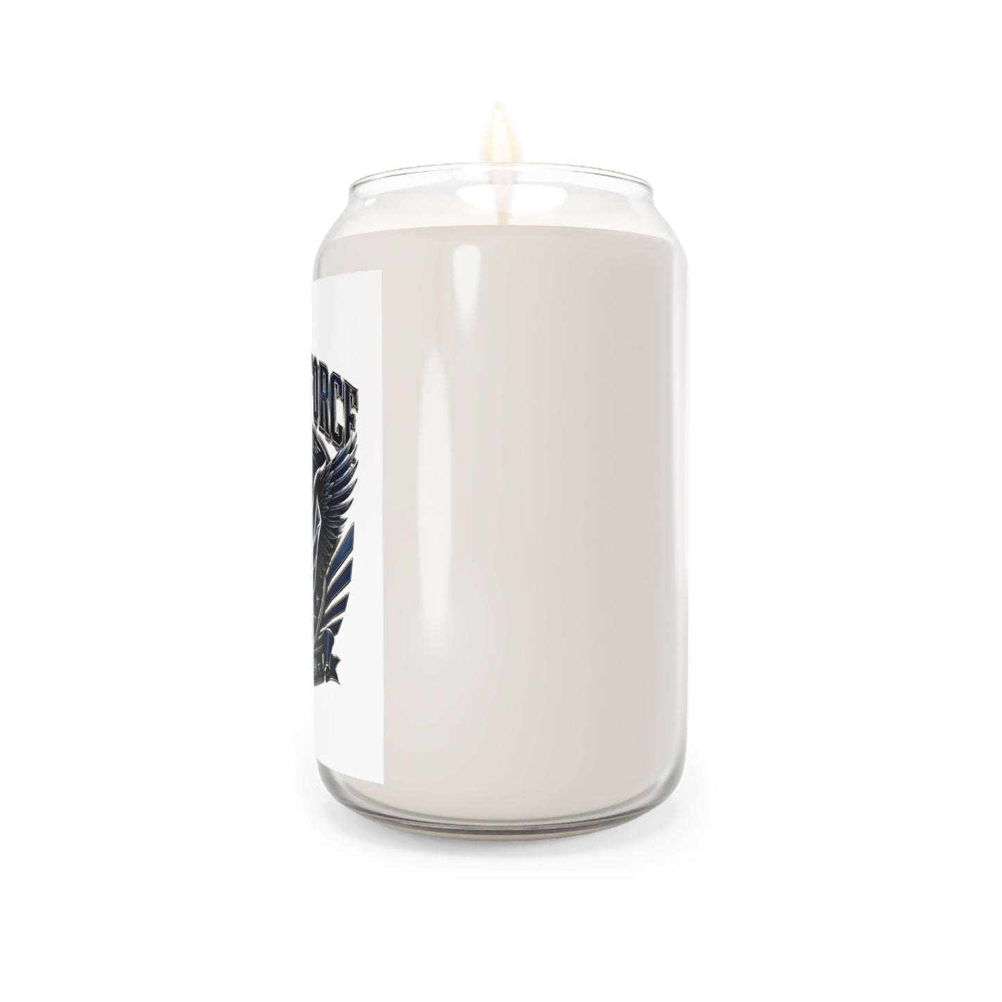 U.S. Air Force Scented Soy Candle — 13.75 oz Patriotic Eagle "Aim High" Memorial Gift