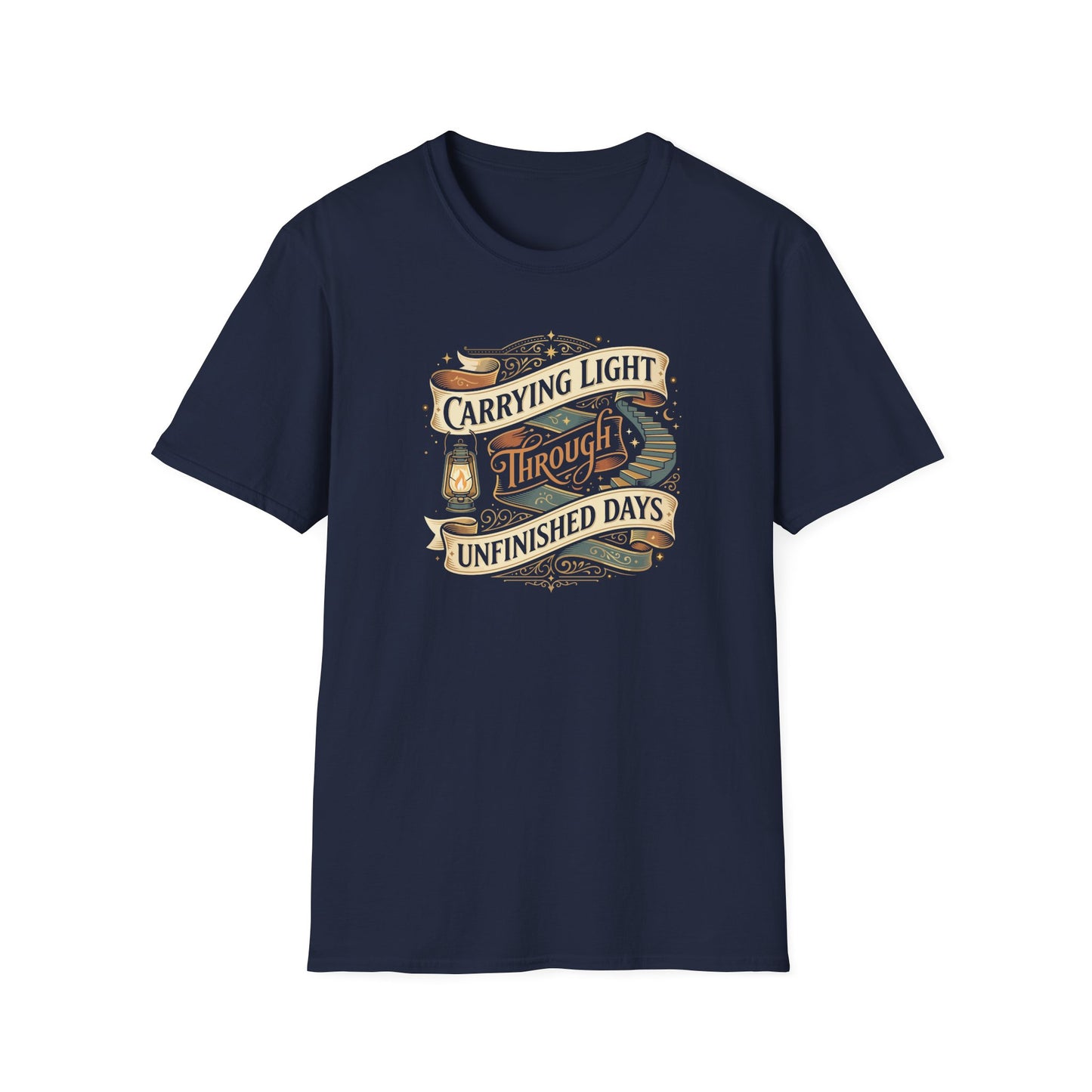 Carrying Light Through Unfinished Days T-Shirt