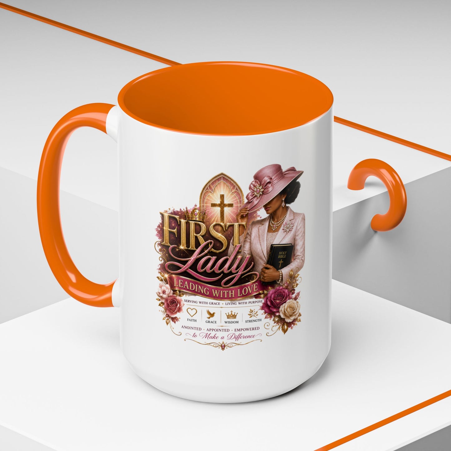 First Lady Church Coffee Mug — Inspirational Faith & Sunday Best Design
