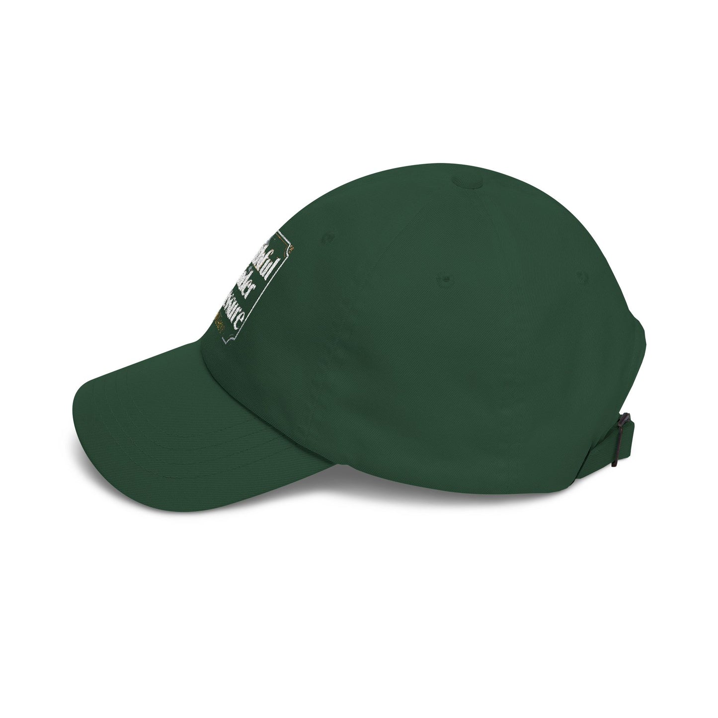 Faithful Under Pressure Classic Dad Cap — Distressed Christian Baseball Hat