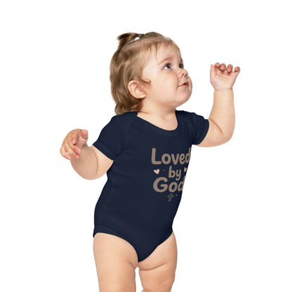 Loved by God Baby Bodysuit — Christian Infant Onesie
