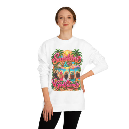 Sunshine & Girlfriends Beach Sweatshirt