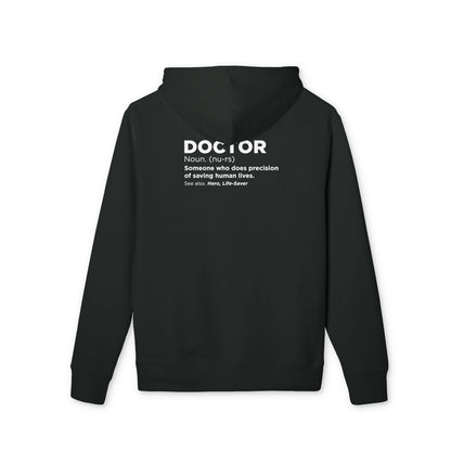 Doctor Definition Hoodie — Funny Medical Gift for Physicians