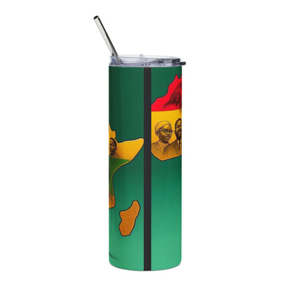 Black 365 Days Stainless Steel Tumbler – Pan-African Pride 20oz Travel Cup