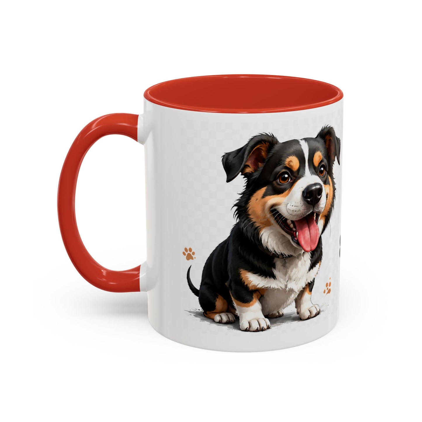 Easily Distracted By Dogs Coffee Mug – Dog Lover Accent Mug (11/15oz)