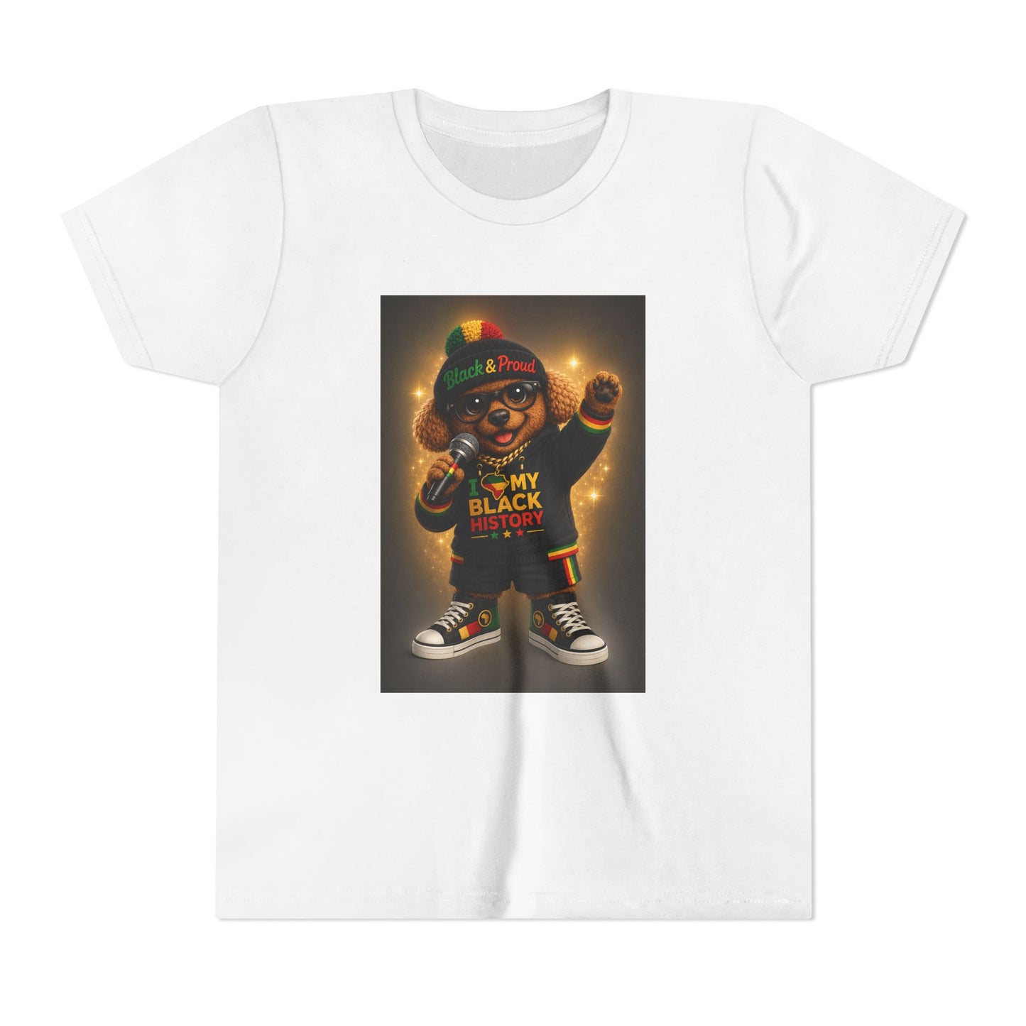 Youth Tee — My Black History Kid Graphic T-Shirt
