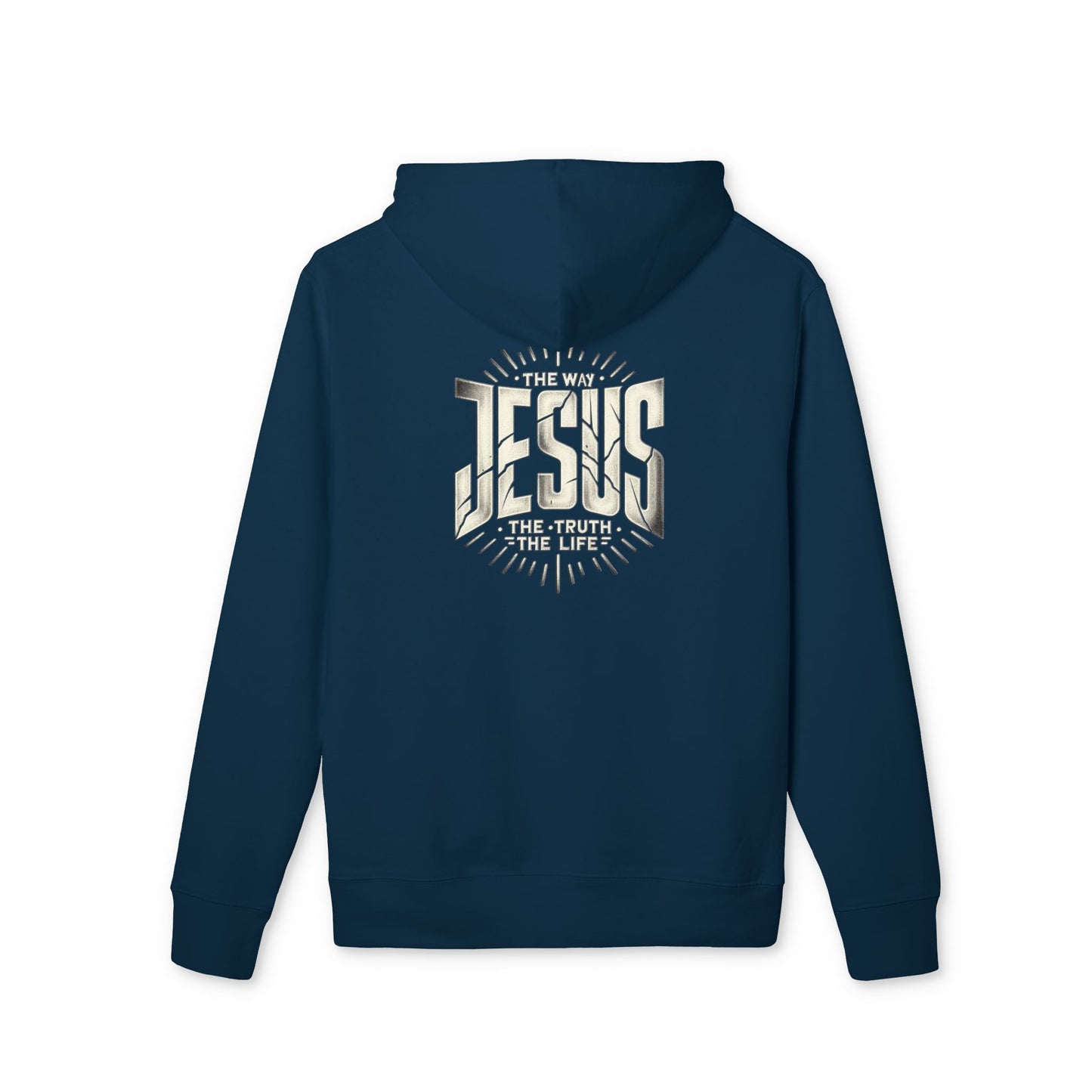 Jesus Faith Hoodie — "The Way The Truth The Life" Christian Pullover