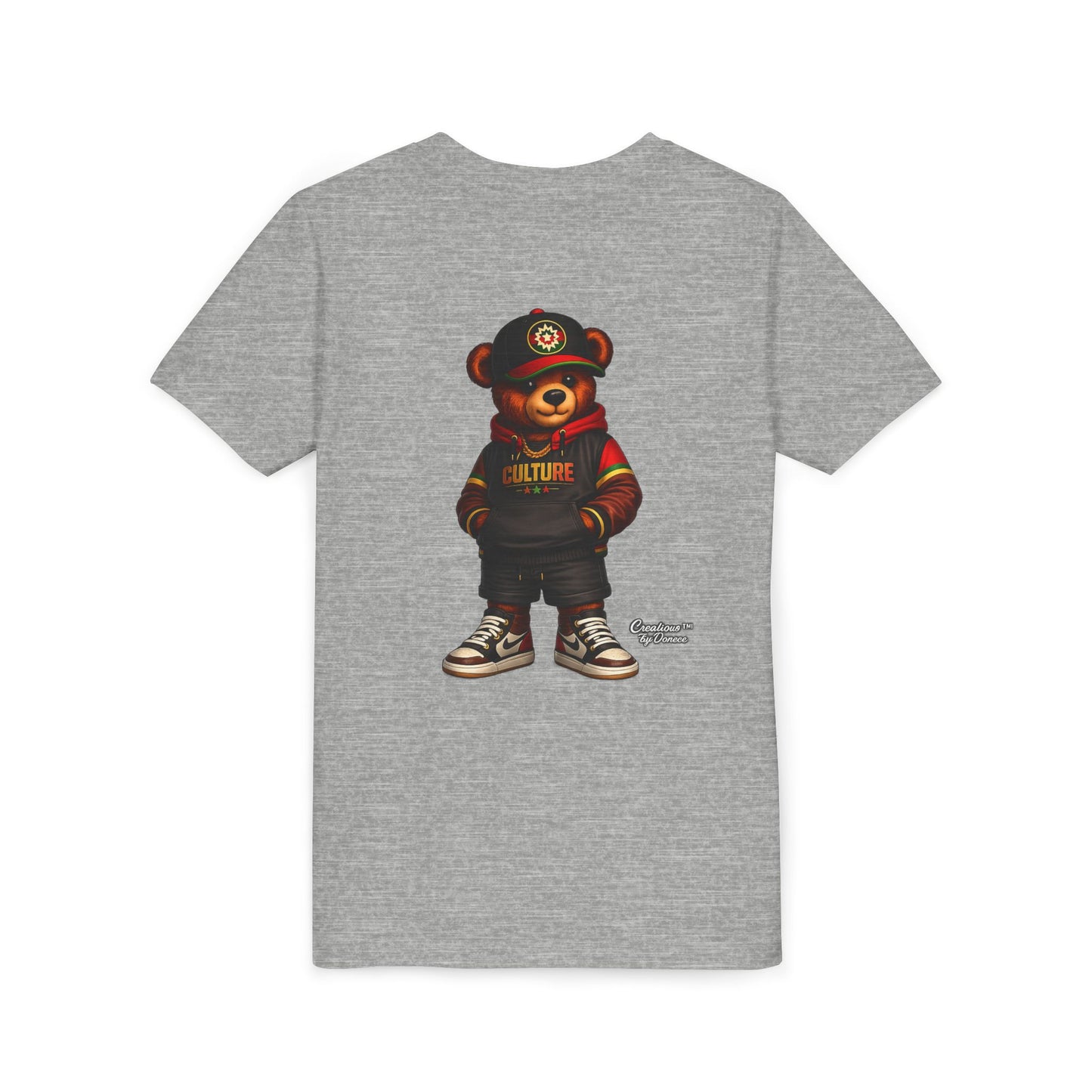 Youth Tee — Urban Bear "Culture" Graphic